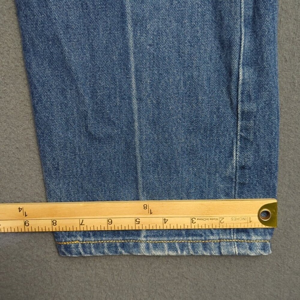 Levi's VTG Jeans Mens 36x36 Fits 32x32 Blue 501 XX Straight Leg Button Fly Denim - Picture 8 of 12